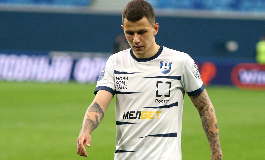    Футболист «Балтики» Лисакович стал автором самого быстрого гола РПЛ в этом сезоне. Фото: Global Look Press