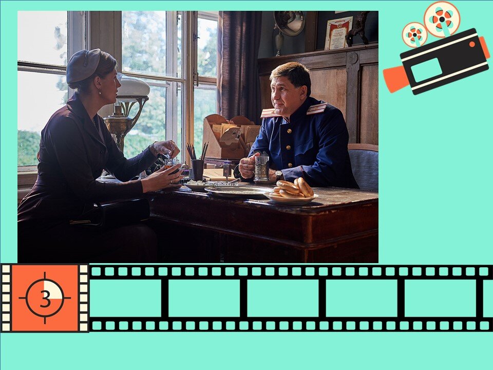 Кадр фильма "Шифр". Коллаж авторский.