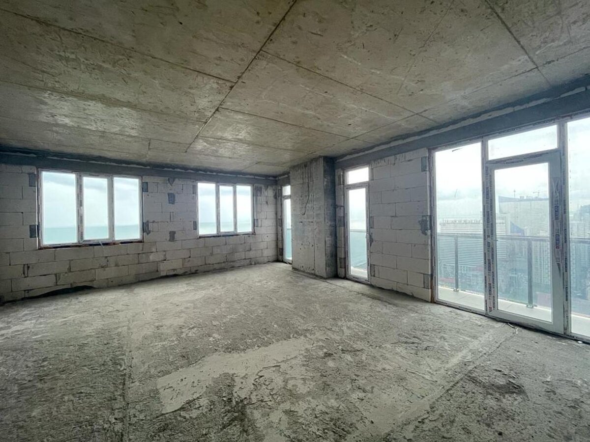 Квартира в черновой отделке