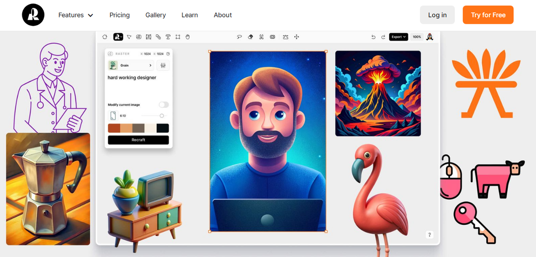 Стать дизайнером стало проще с сервисом "RECRAFT"