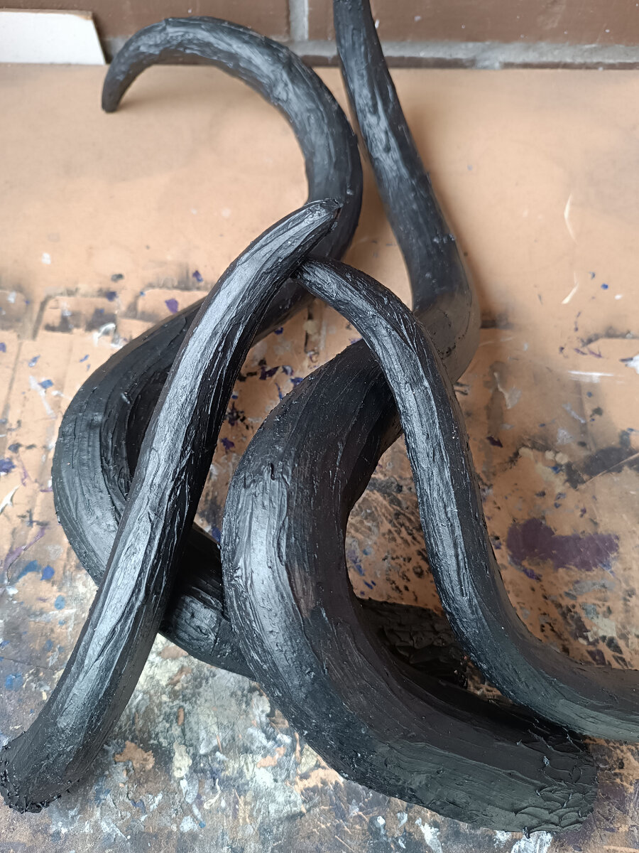 Рога . Фоновый покрас