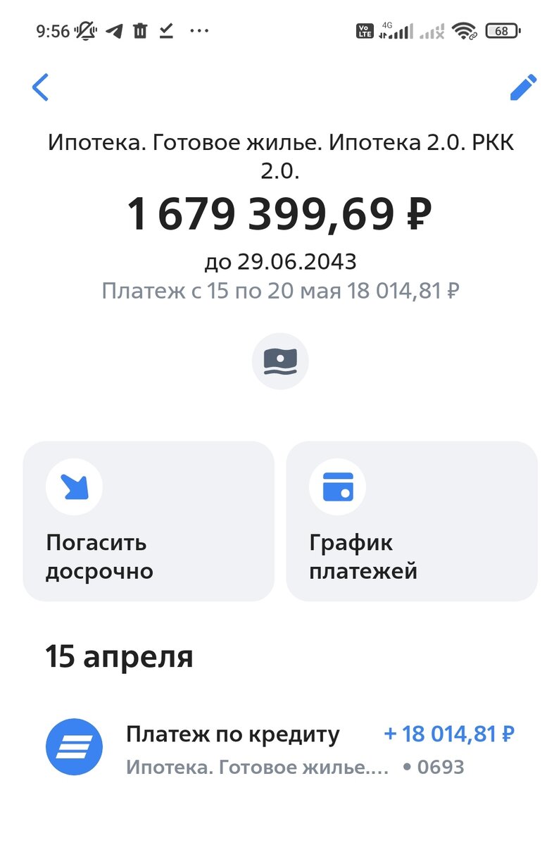 Когда-нибудь я погашу её досрочно, надеюсь, но не сейчас. У пролетариата есть ещё дела и траты... 