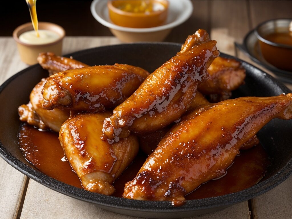 медовые Куриные крылышки