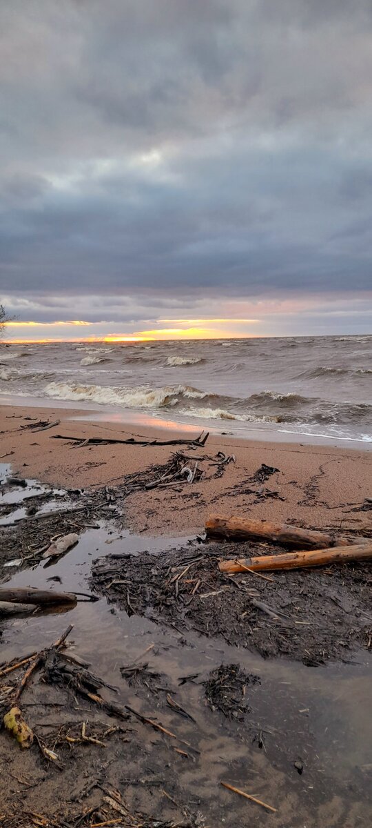 Неспокойно наше " море" и солнце в тучку село - не бывать завтра погоды! Холодно и ветрено...