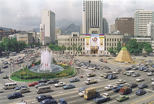 Сеул, 1988 год