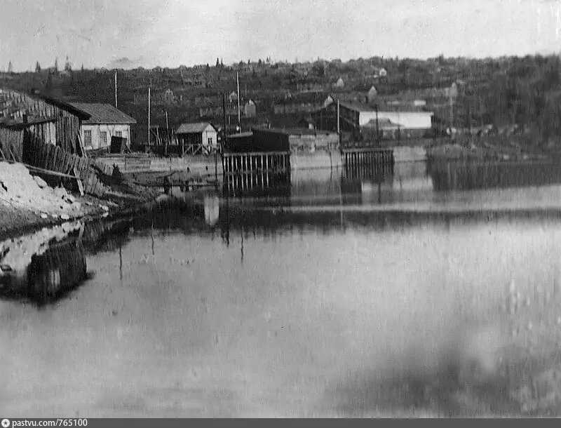 Плотина на Кизеловском пруду