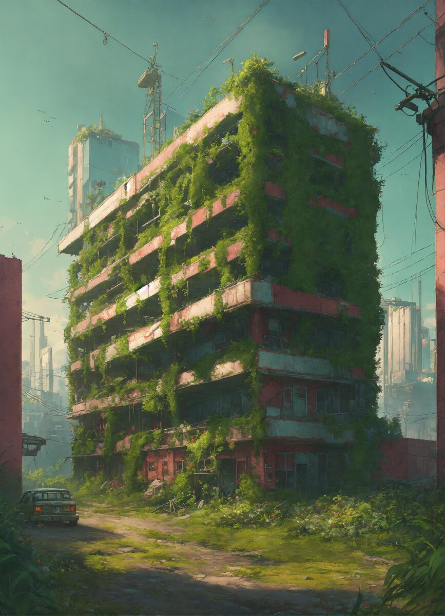 Старый жилой дом