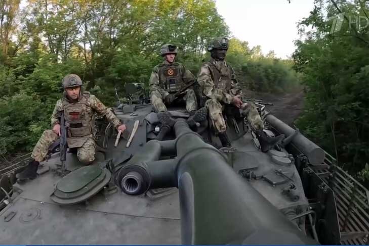 Кадр из программы «Время» на Первом канале.📷
