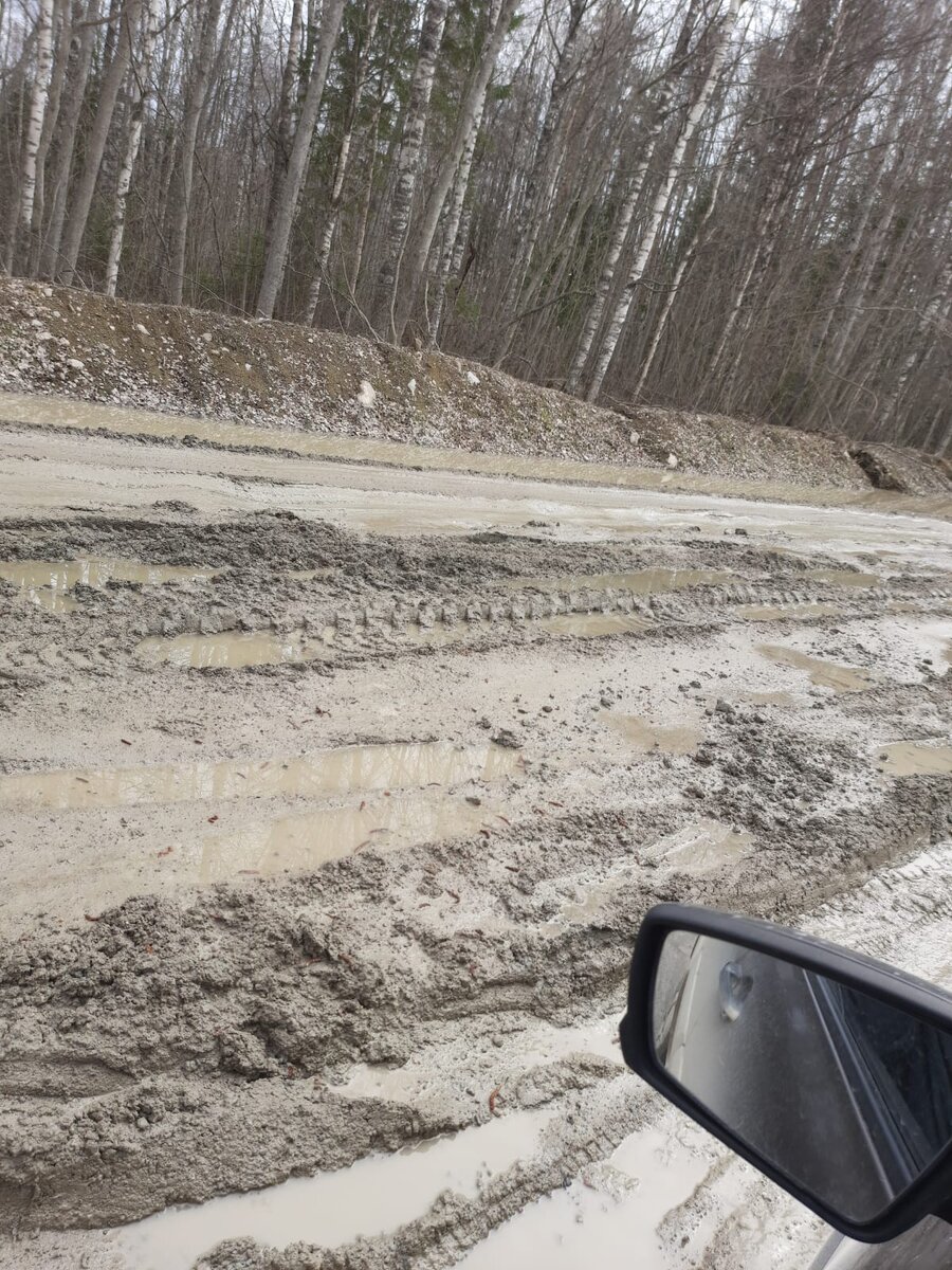 фото автора, разбитые дороги Суоярвского района