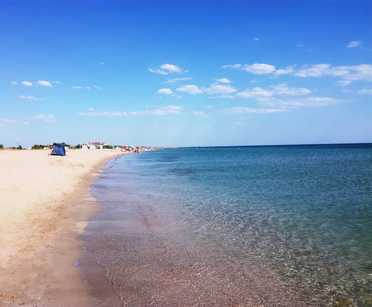 Любимые пляжи Черного моря. Коса Беляус - Крымские Мальдивы. | Четыре  караванера и собака | Дзен