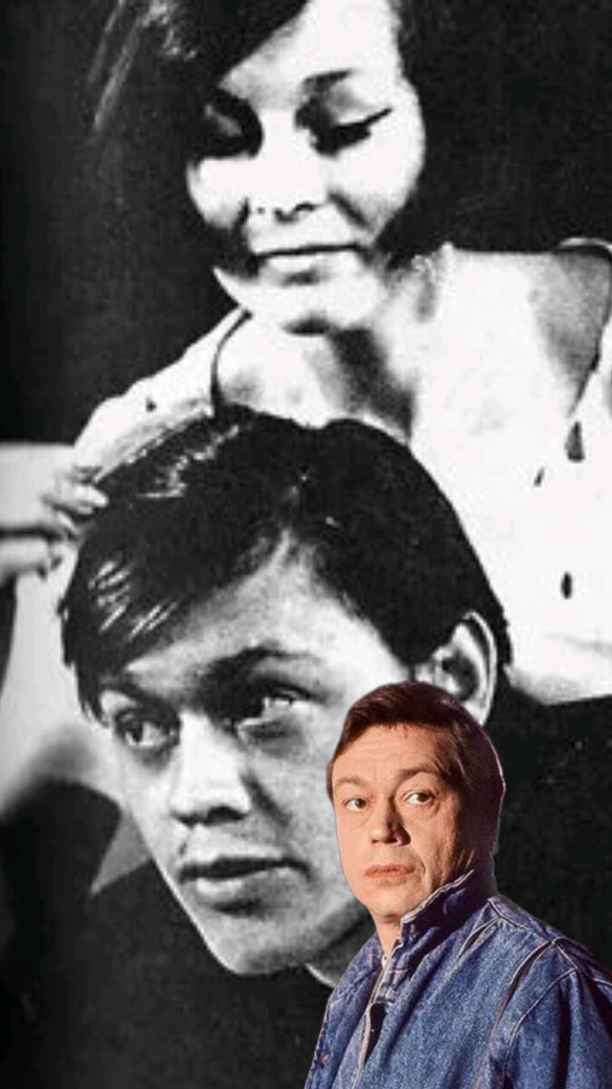 Николай Караченцов с матерью 