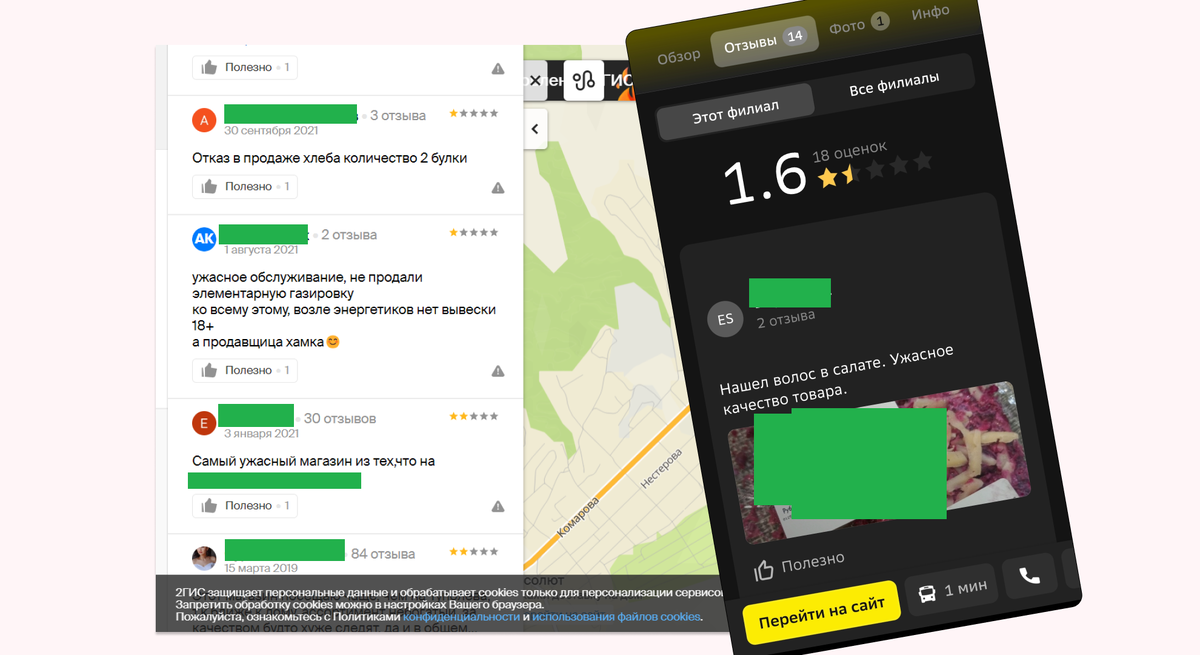 Вот пример компании, которая не работает с ORM, что стало причиной снижения онлайн-заказов на доставку.