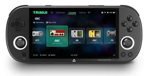 Выглядит, как потомок PSP и Vita