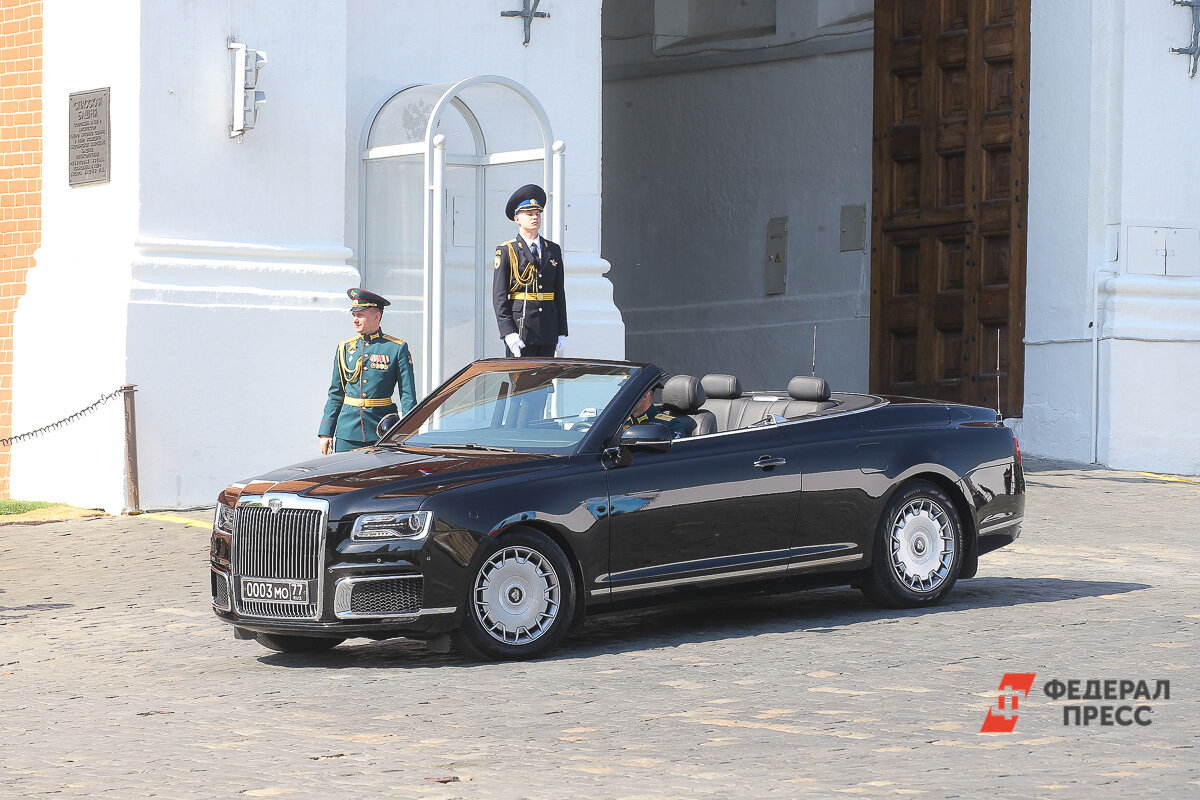 Путин отдает предпочтение автомобилю отечественного автопрома.  Фото: Фото: ФедералПресс / Вытольский Виктор