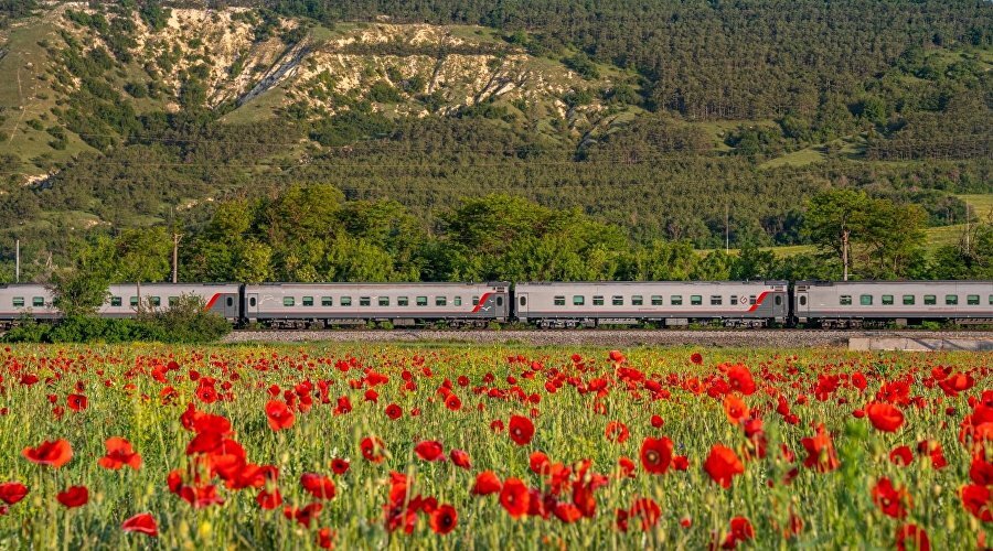 Поезд // Фото: пресс-служба компании «Гранд Сервис Экспресс»