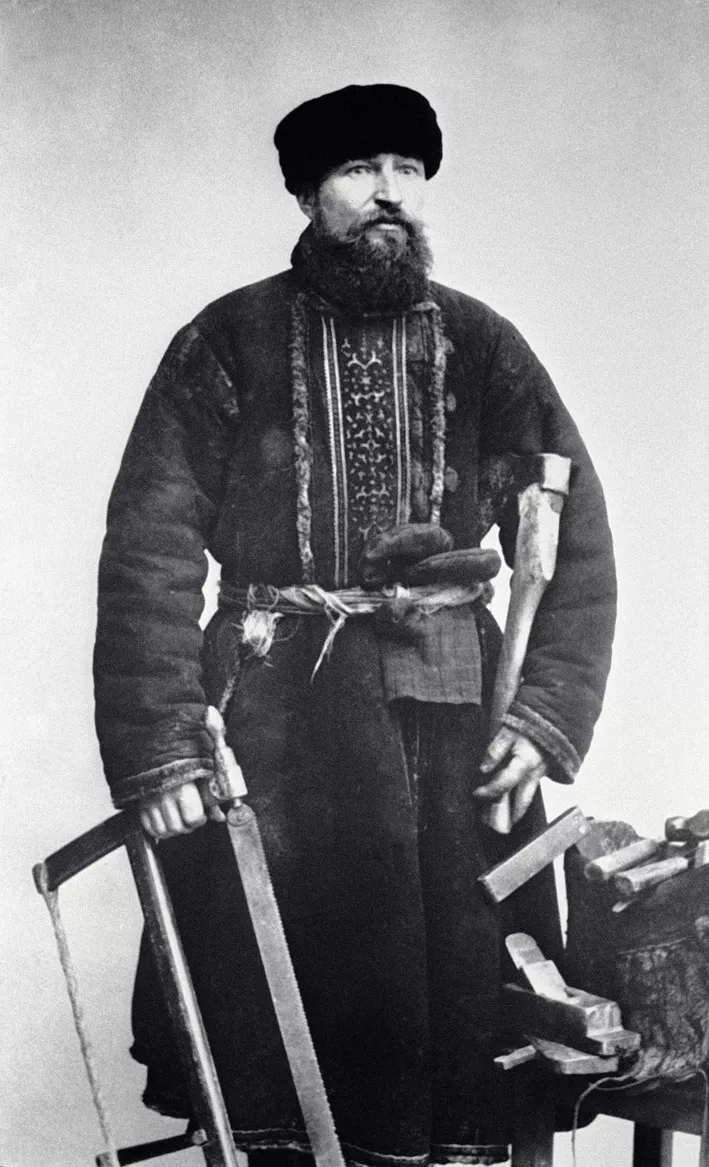 Плотник в 1913 году