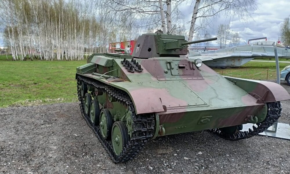    Лёгкий советский танк Т-60, разработанный в 1941 году. Фото: АиФ-Калуга/ Олег Цапенко