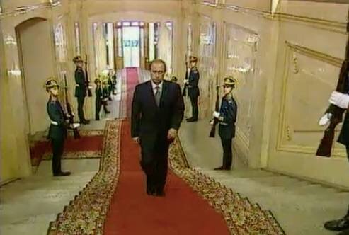    Путин, 7 мая 2000 г. Фото: стоп-кадр видео Кремлин.ру