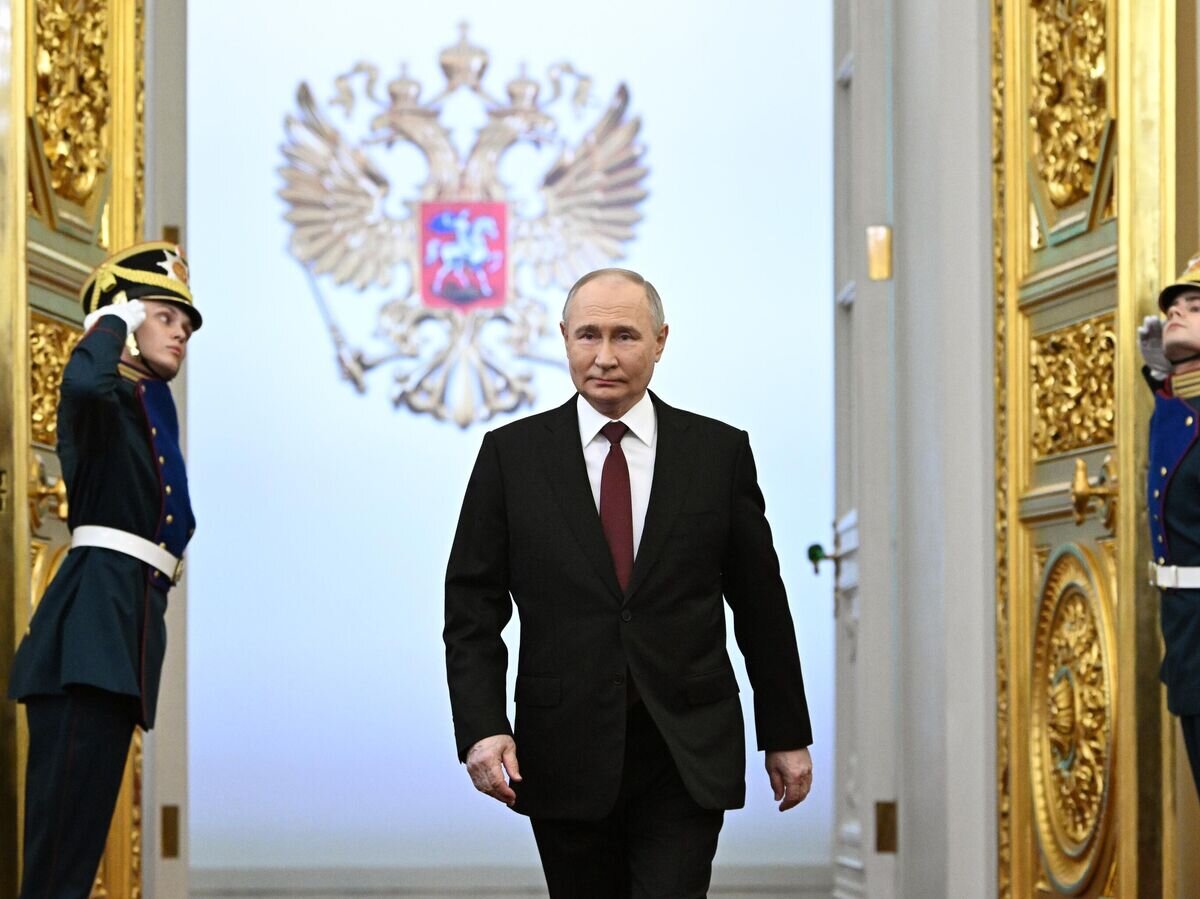    Инаугурация президента РФ Владимира Путина© РИА Новости / Сергей Бобылев