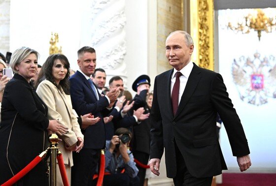    На церемонии вступления в должность Президента России