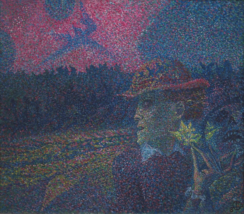 Борис Свешников Дама с цветком, 1985
холст, масло, 75х85 см
