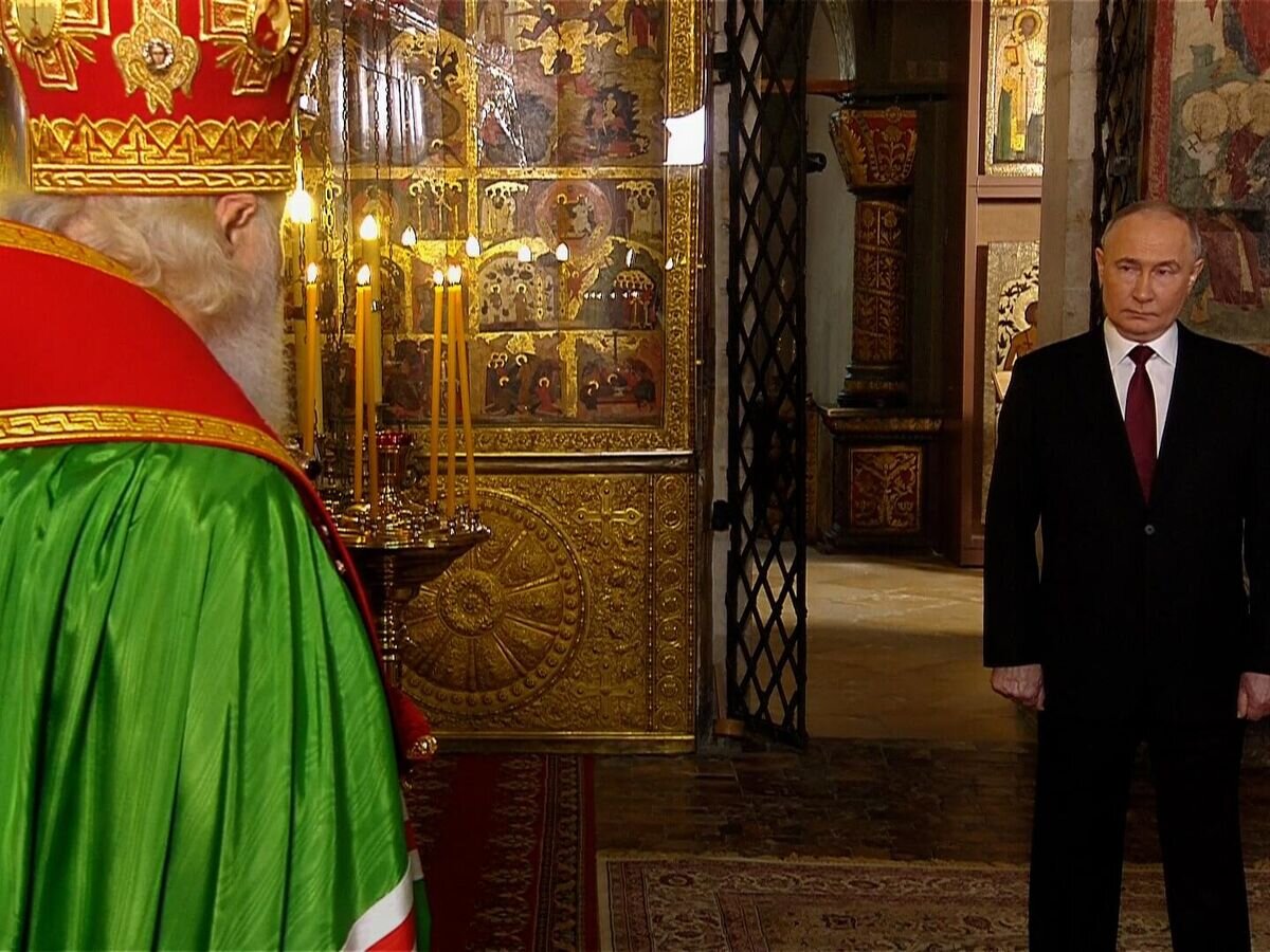    Благословение Путина патриархом Кириллом© Пул