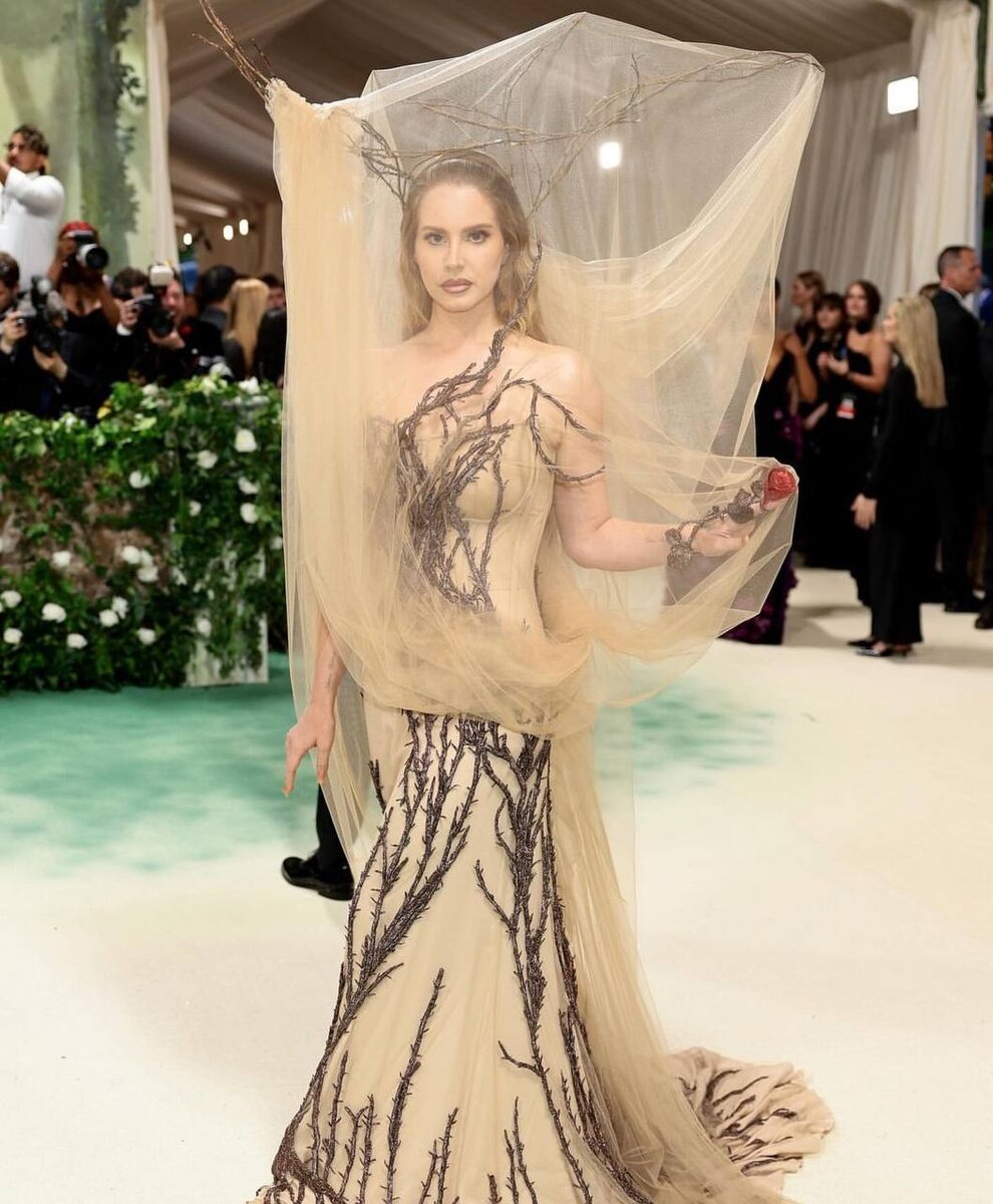 Лана Дель Рей в Alexander McQueen