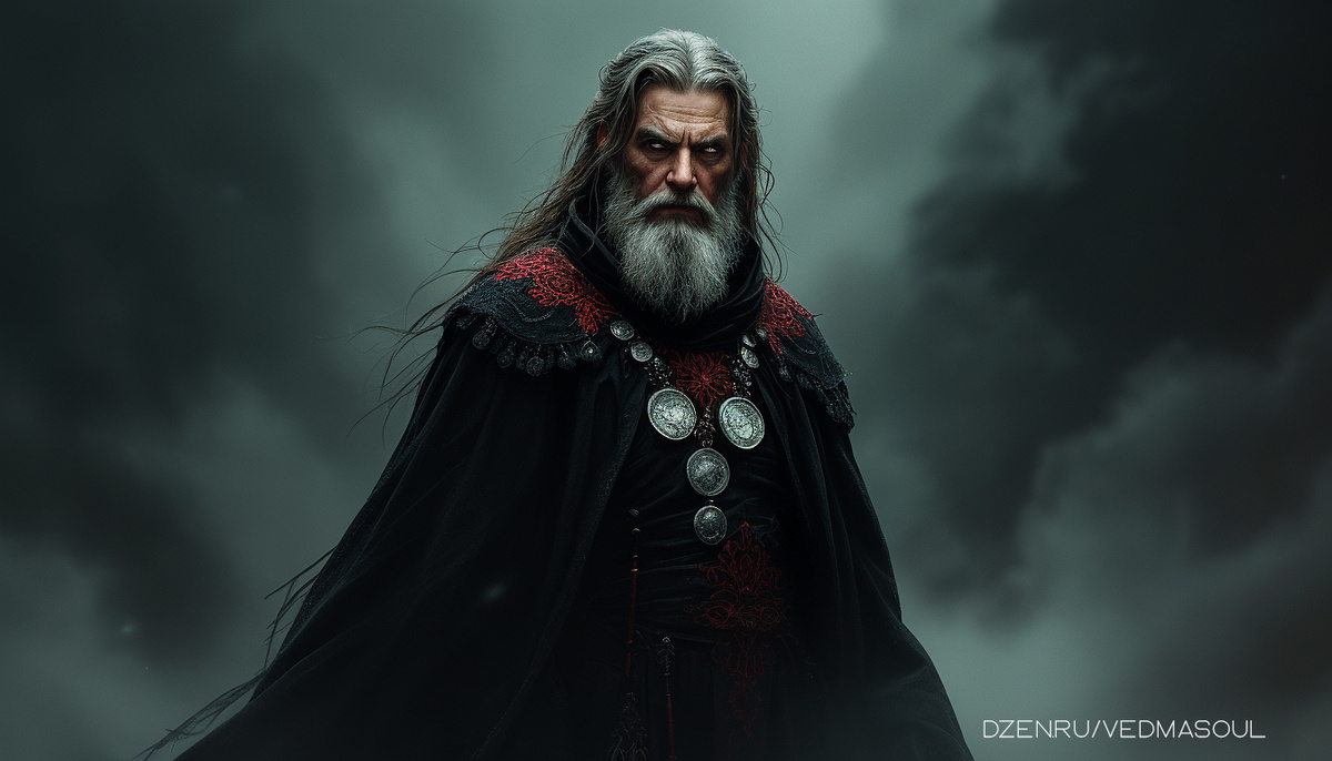 Авторское изображение @vedmasoul. Cгенерировано ИИ. Чистка от порчи