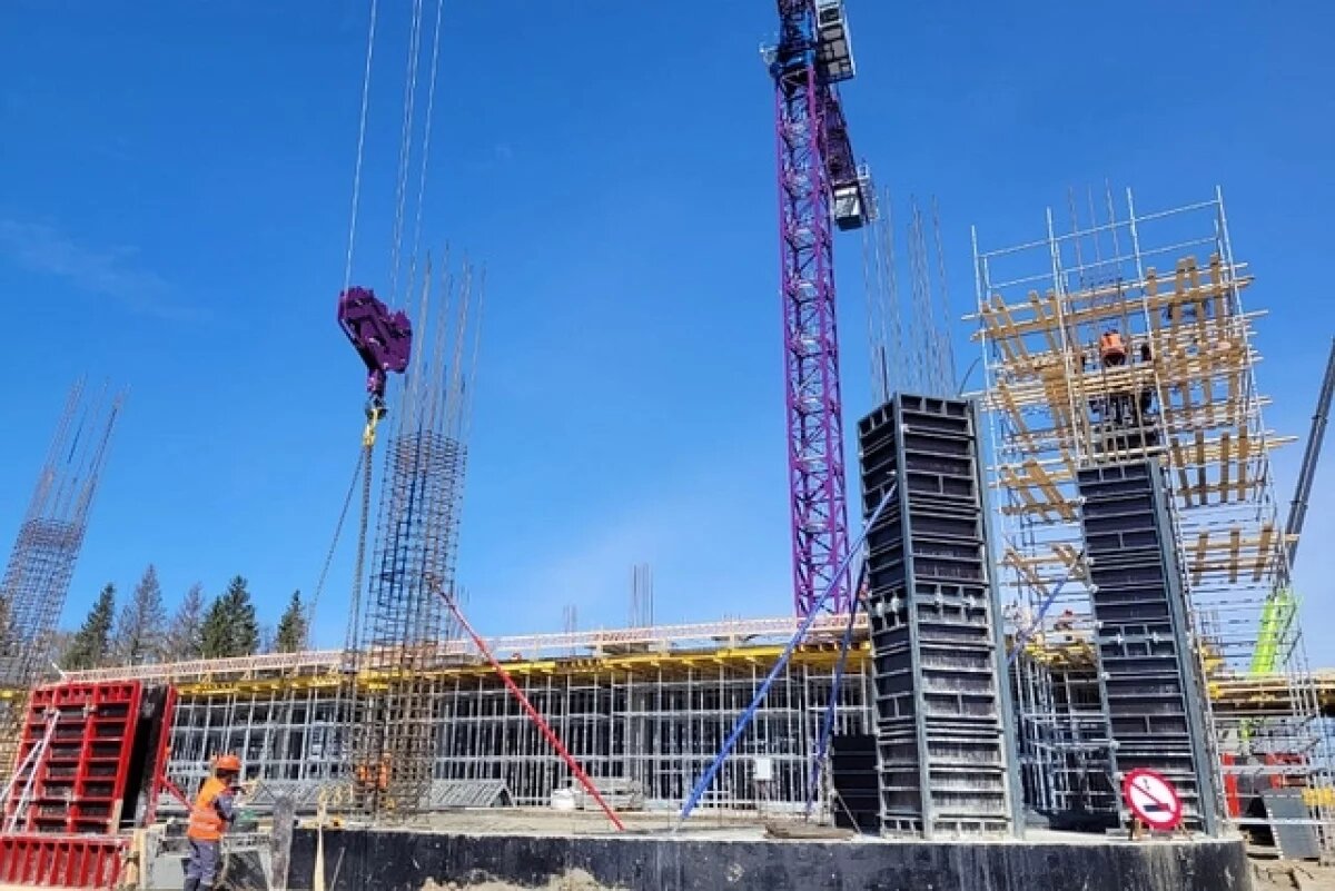    В Минтрансе Алтайского края показали, как строится новое здание аэропорта