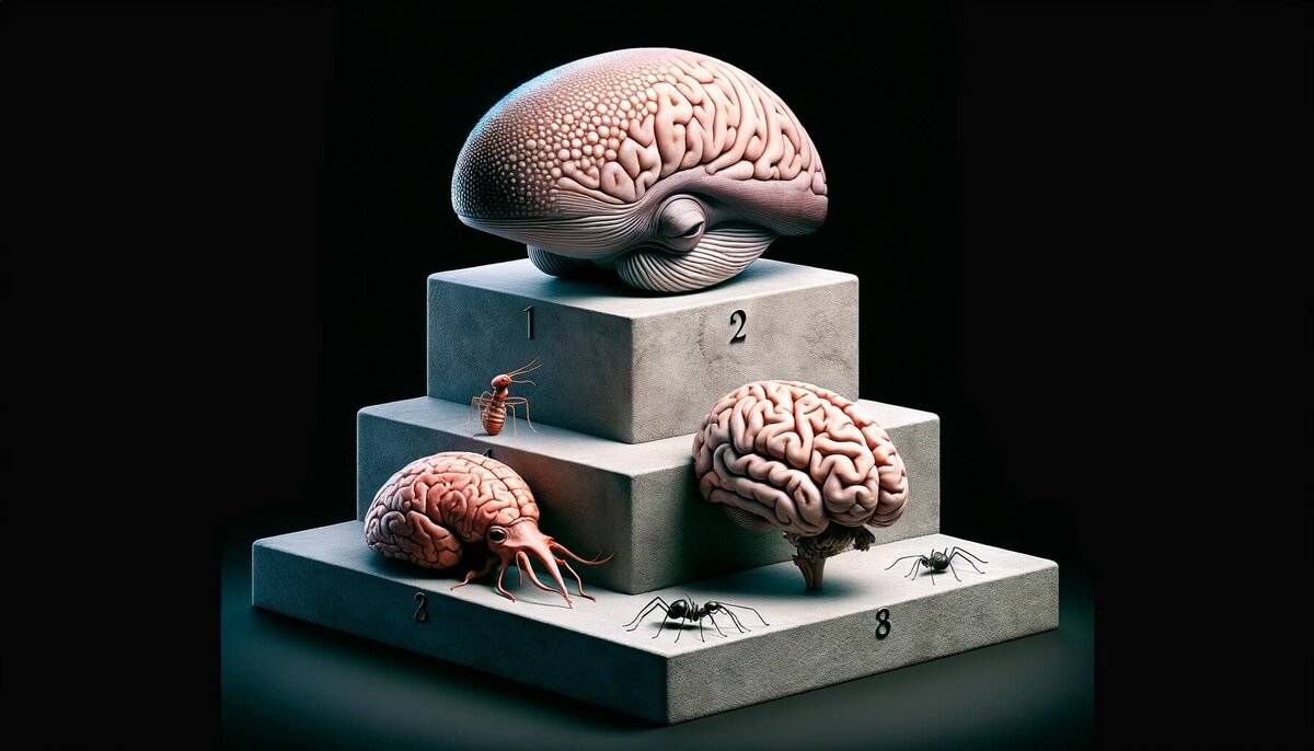    В мире есть животное с огромным мозгом, но это не значит, что оно самое умное на Земле