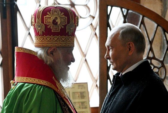    Патриарх Кирилл, Владимир Путин