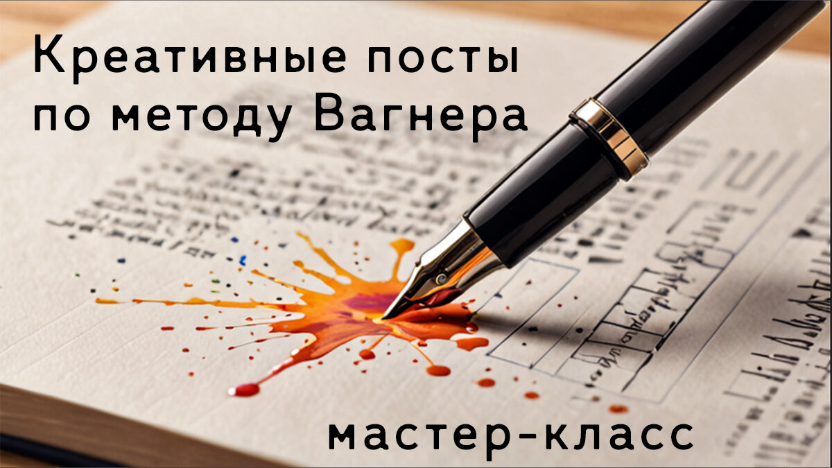 Креативные посты по методу Вагнера.