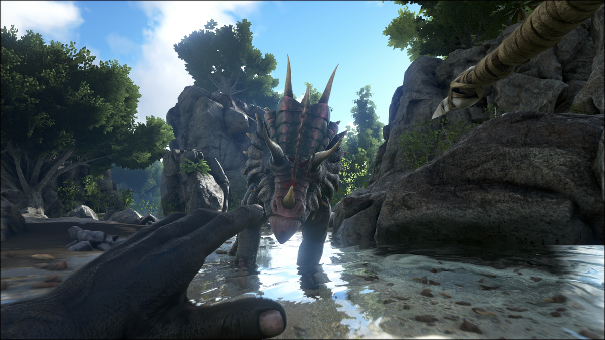 Скриншот из игры ARK: Survival Evolved