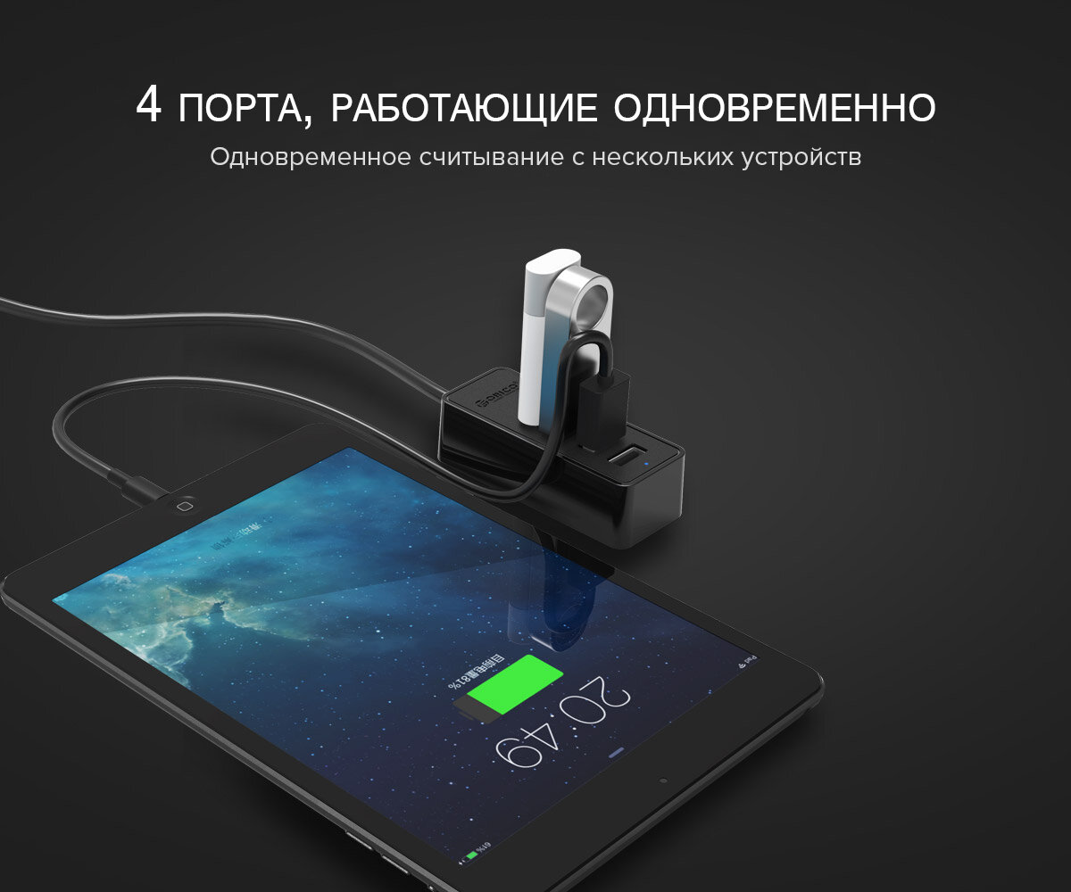 Почему подключение USB-хаба Orico W5P-U2 к телефону повышает удобство  использования | ORICO | Дзен