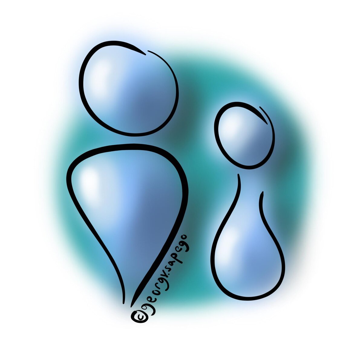 В женщинах меньше воды