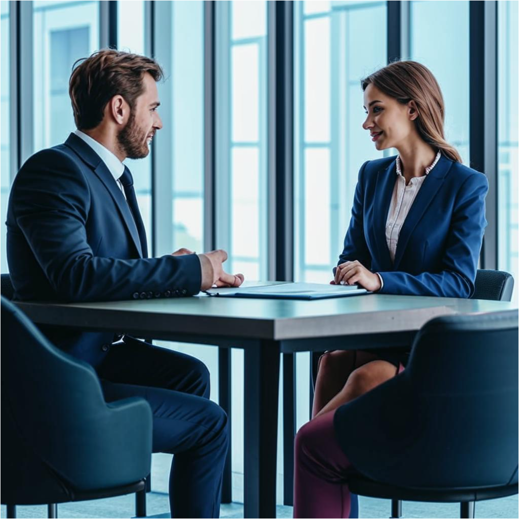 Беседа коллег по работе