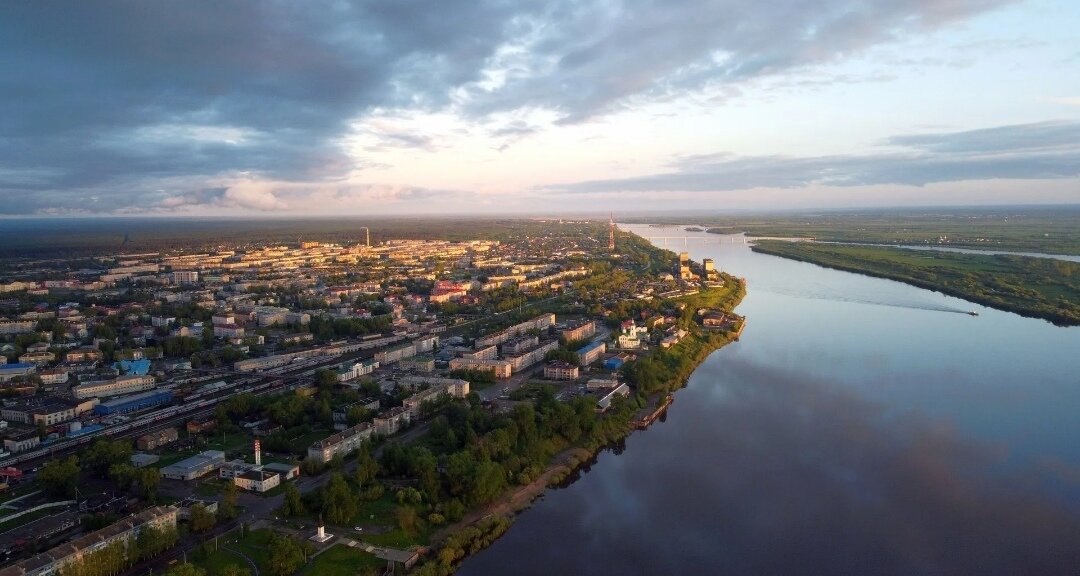 Наш город Котлас Архангельской области, фото из открытых источников