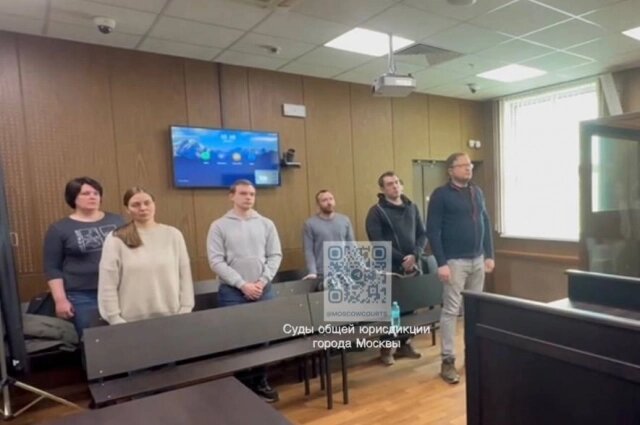    Суд над Антоном Мачелюком. Фото: Официальный телеграм-канал судов общей юрисдикции города Москвы