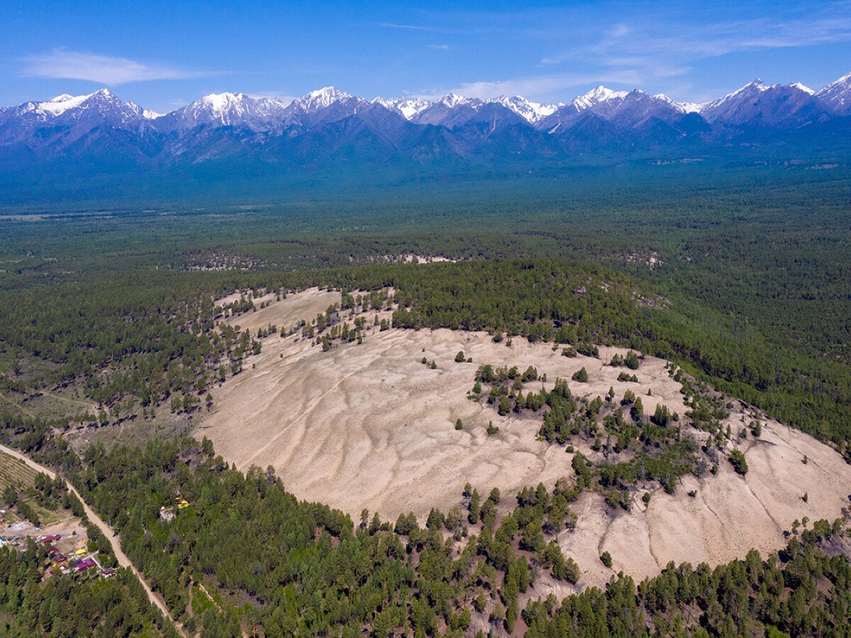 Так «Бурхан Баабай» выглядит сверху