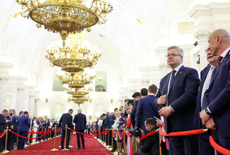 В каком зале проходит инаугурация президента россии