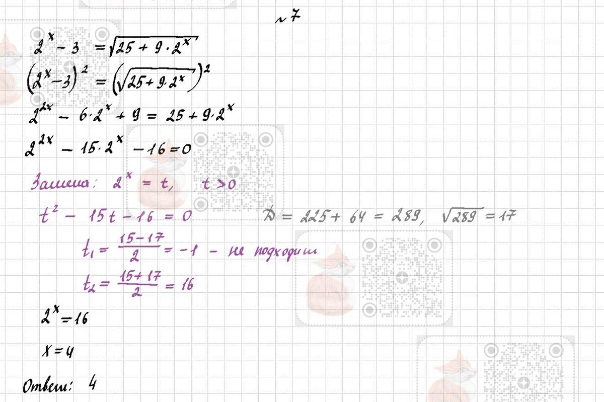 Алгебра 11. Контрольная работа 5. Итоговая КР (повышенный уровень, 1 вариант)  | Лисёнок_Как решить? | Дзен