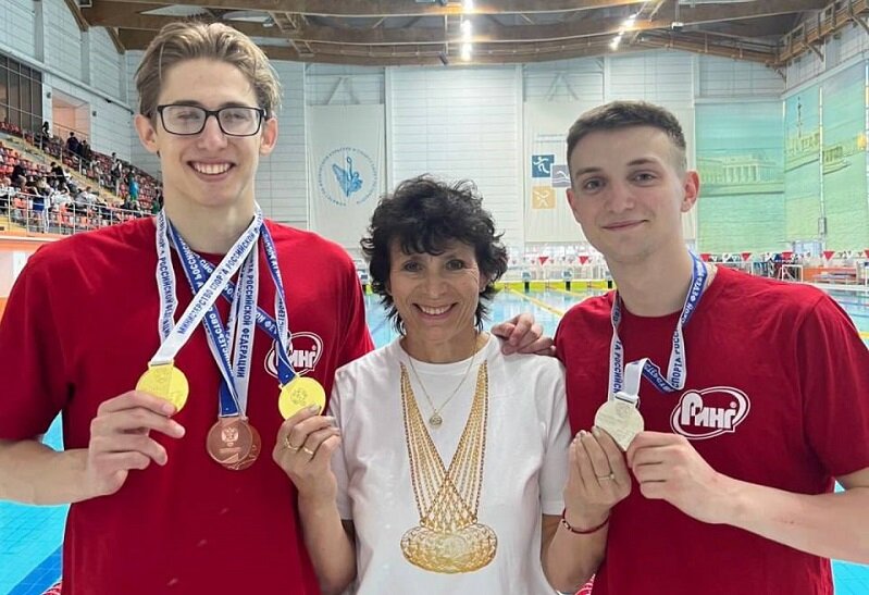    Команда Оренбуржья стала серебряным призером чемпионата России по подводному спорту Марина Шарт