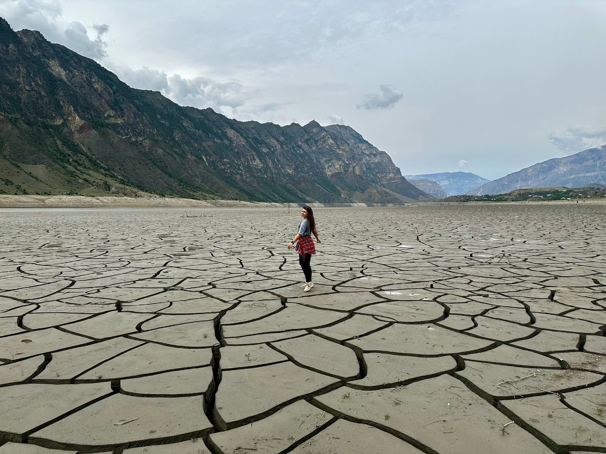 Прогулка по дну Ирганайского водохранилища