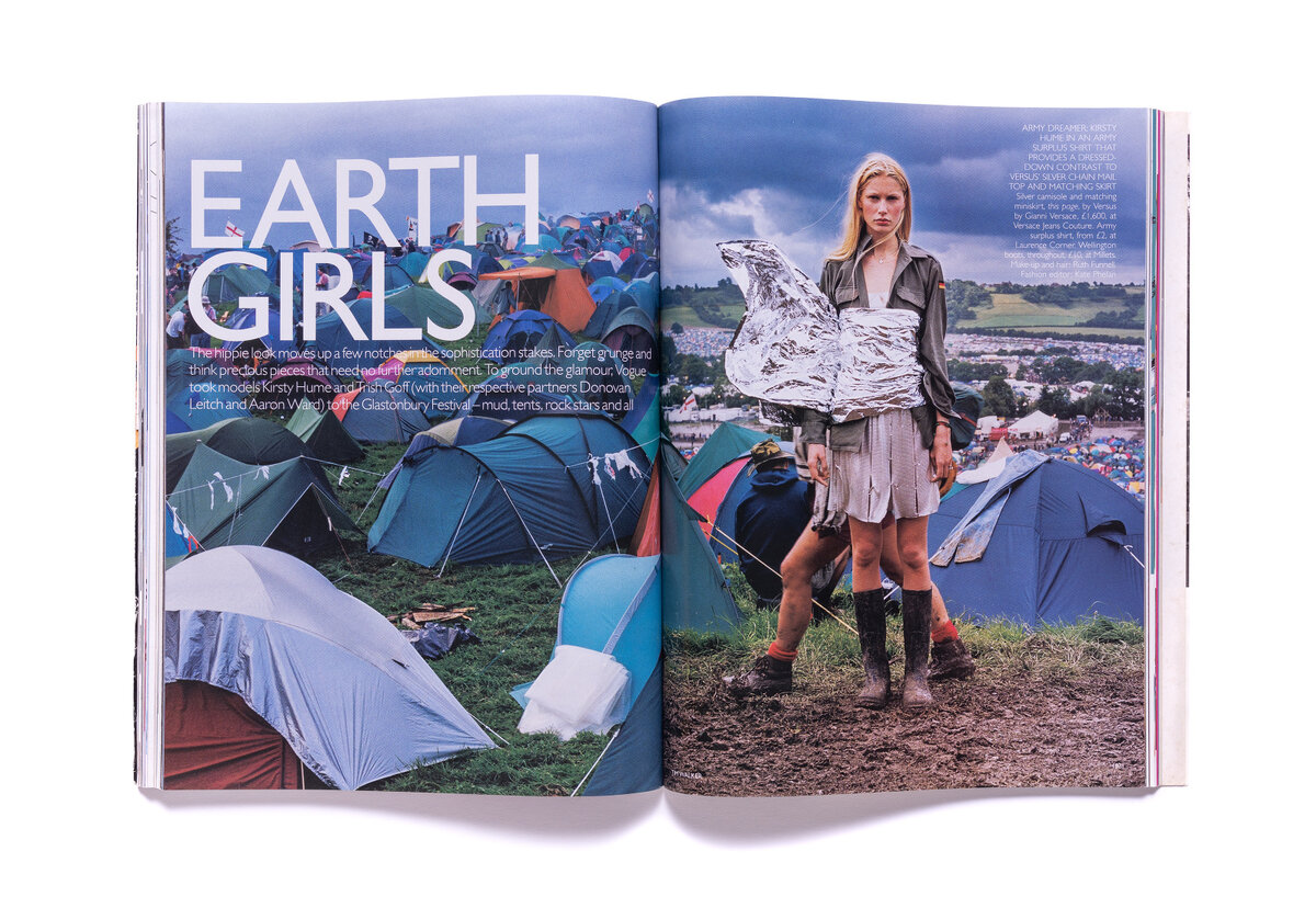  Tim Walker - Earth Girls British Vogue, 1998.