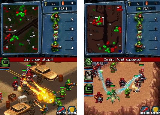 На верхнем экране показано количество всех типов юнитов. 14 – суровое ограничение на их суммарное число. 