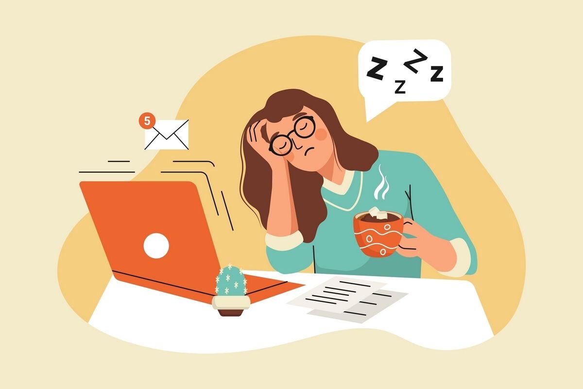 Мозг не может сутки напролет стабильно выдавать блестящие результаты. В конце концов от перегруза он уходит в энергосберегающий режим📷
