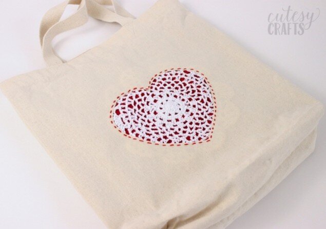    Сумка с сердечком   
Источник: «Cutesy crafts»
