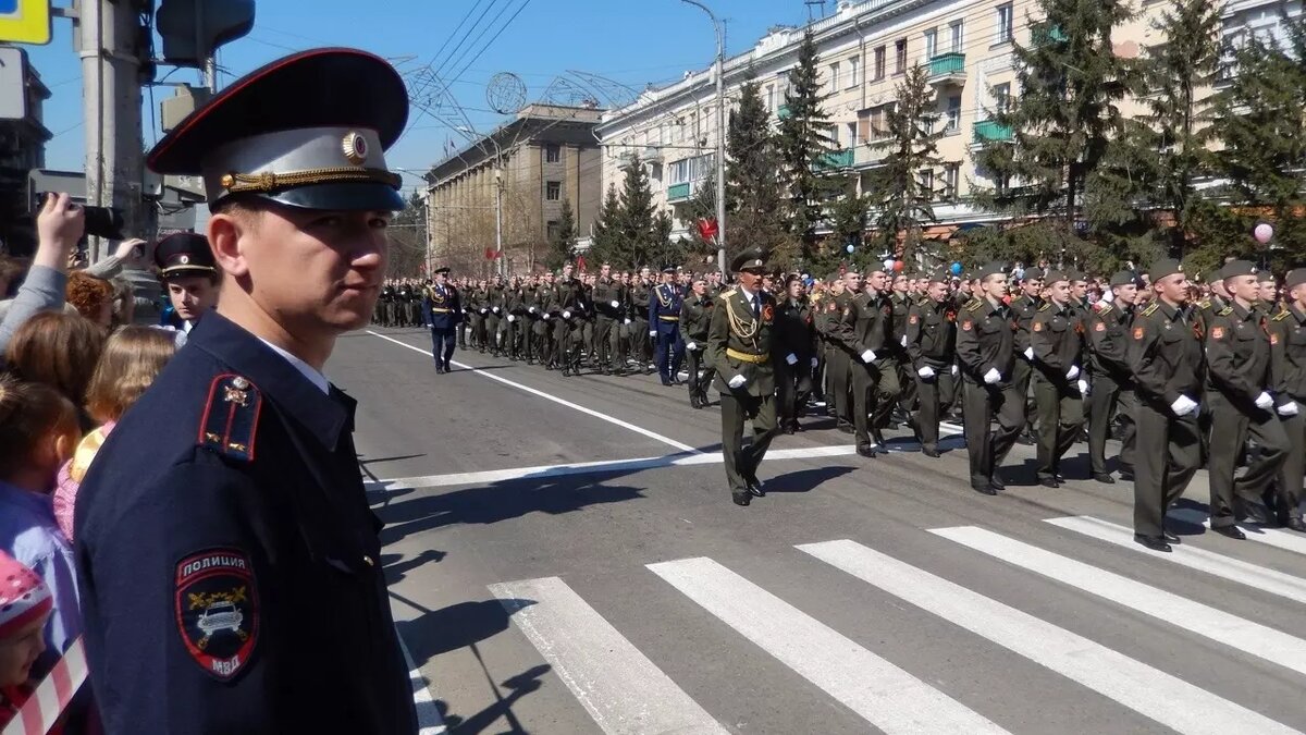 Какие улицы будут перекрыты во время парада 9 Мая и где оставить авто? Вот  карта | Проспект Мира | Дзен