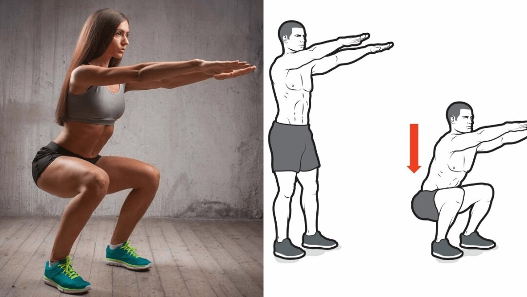 Классические приседания