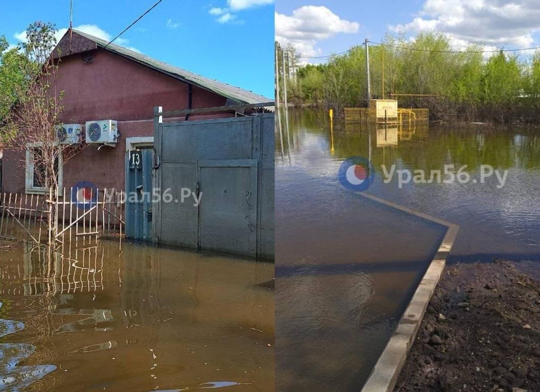    Насосы не справляются: на ул. Путепроводной в Оренбурге дома местных жителей до сих пор стоят в воде